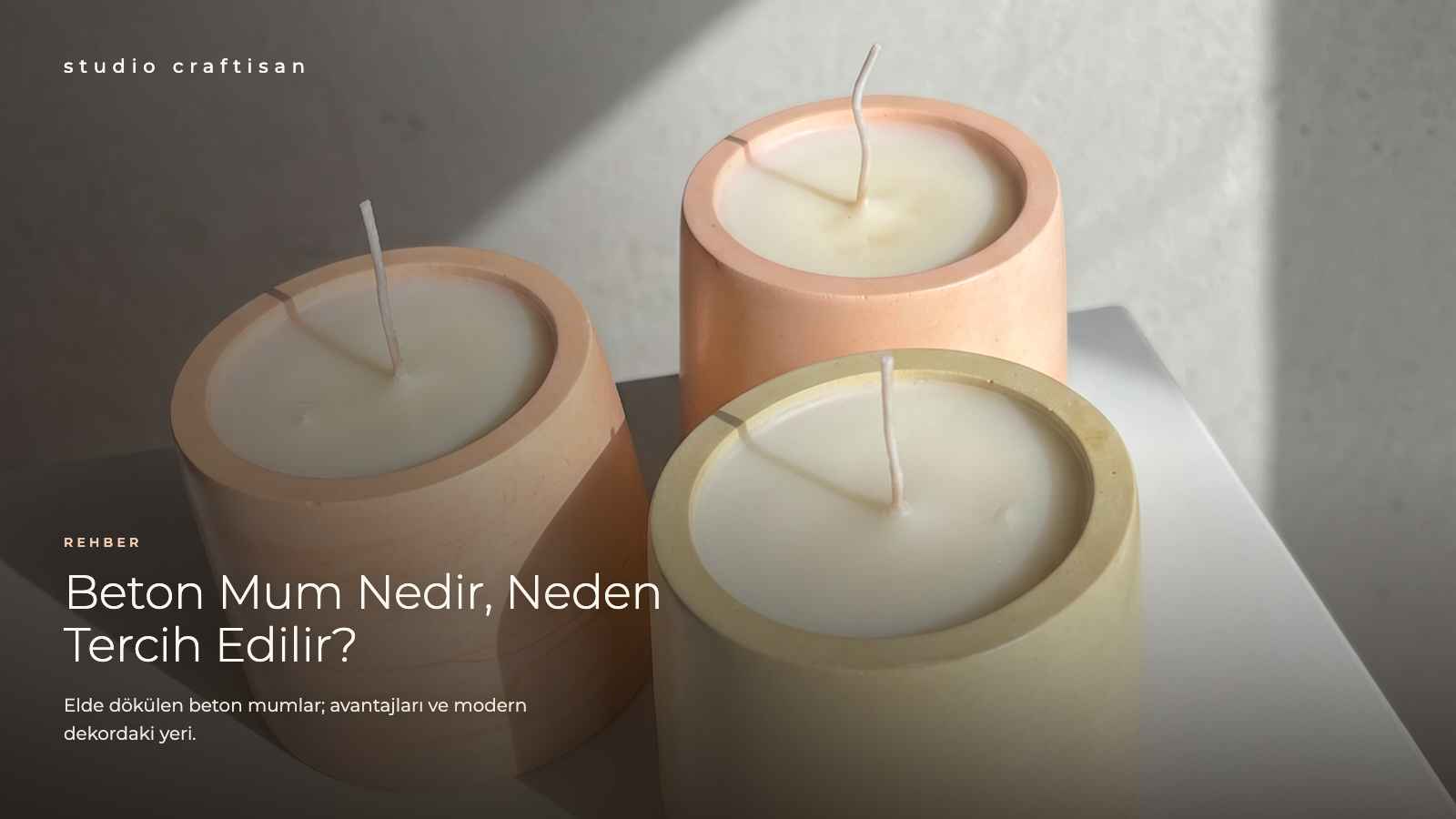 What Is a Concrete Candle and Why Choose One?