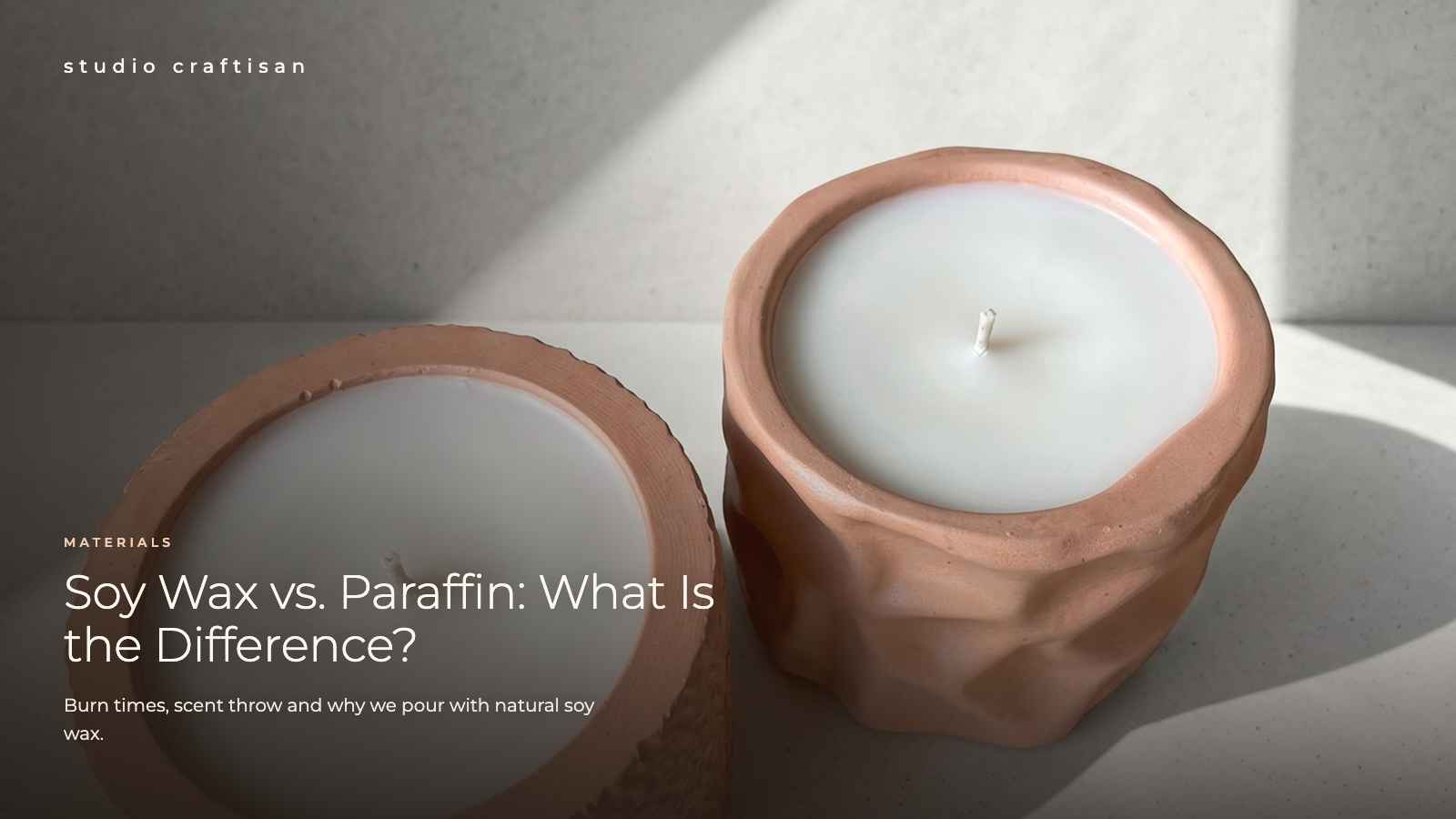 Soy Wax vs. Paraffin: What Is the Difference?