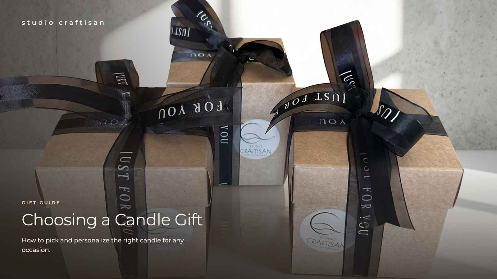 Choosing a Candle Gift: A Guide to Personalized Candles