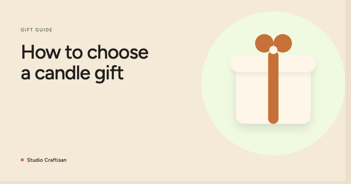 How to Choose a Candle Gift: Personalised Candle Guide