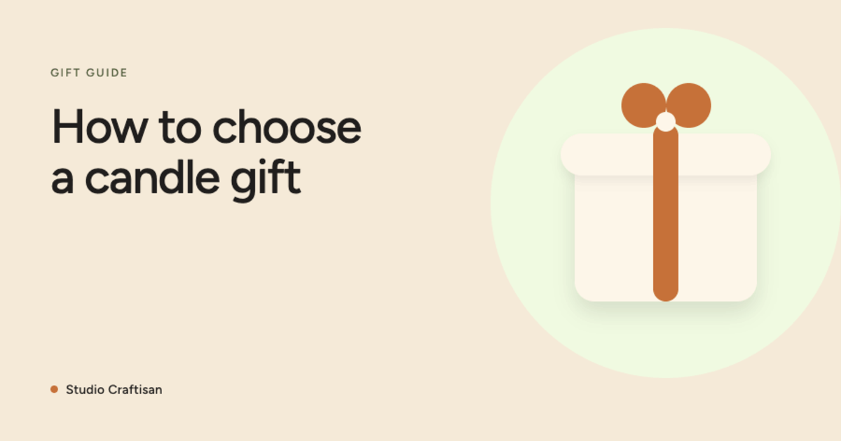 How to Choose a Candle Gift: Personalised Candle Guide