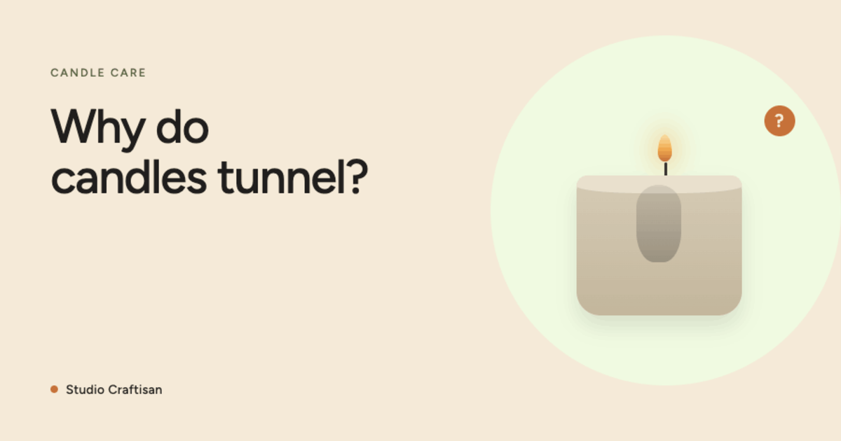 Why Do Candles Tunnel? Causes and Fixes