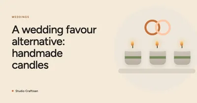 Wedding Favour Alternative: Handmade Candles